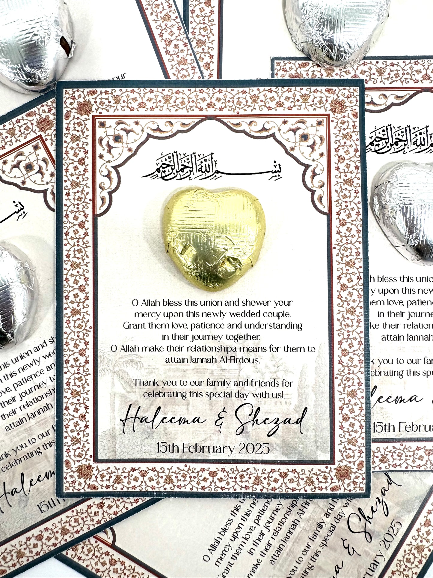 Mughal Inspired Token Favour