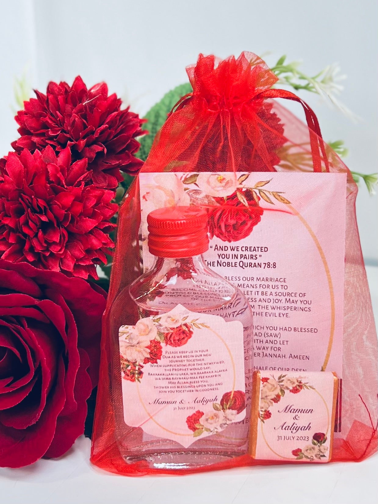 Organza Gift Favour Set