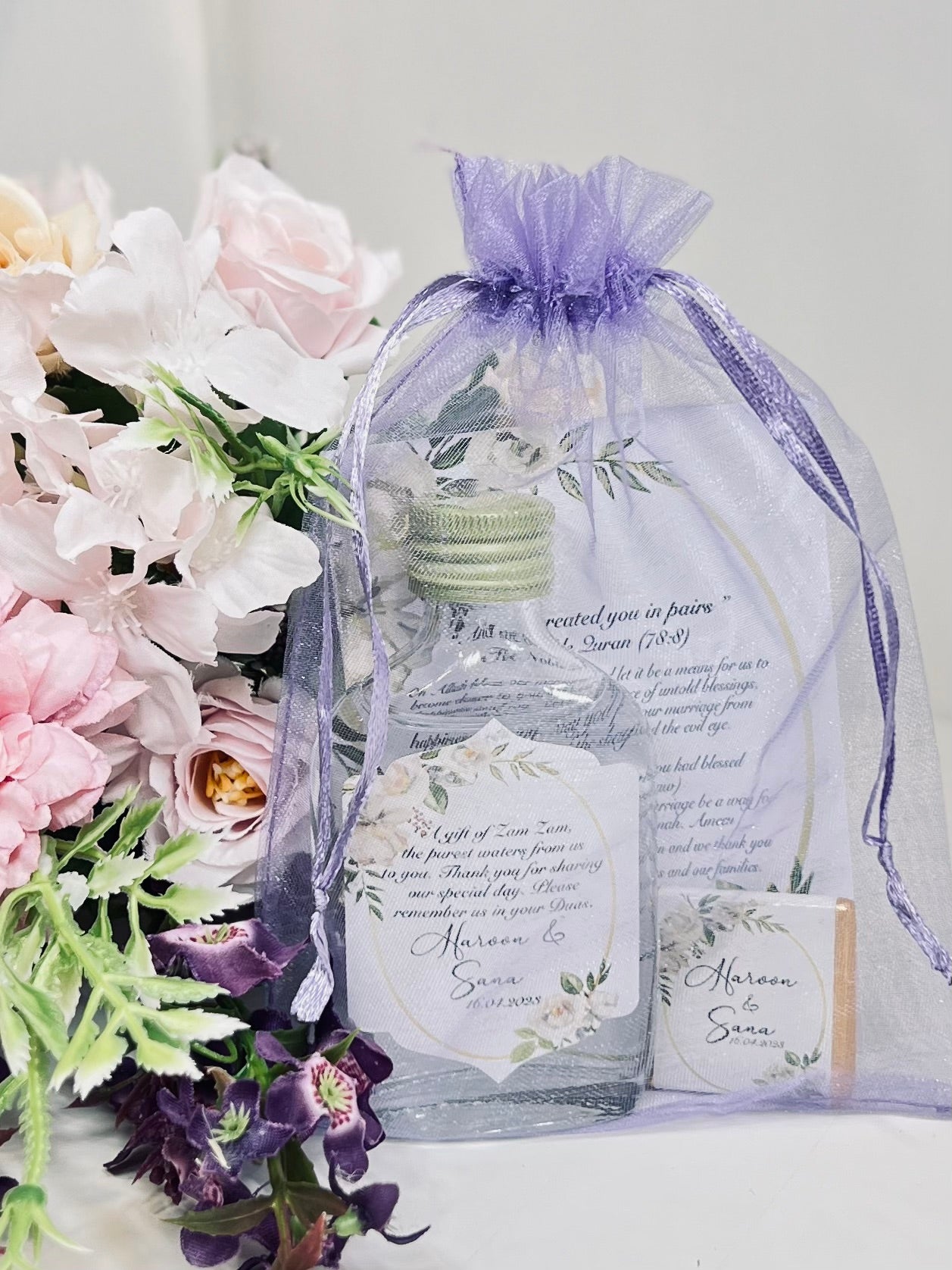 Organza Gift Favour Set