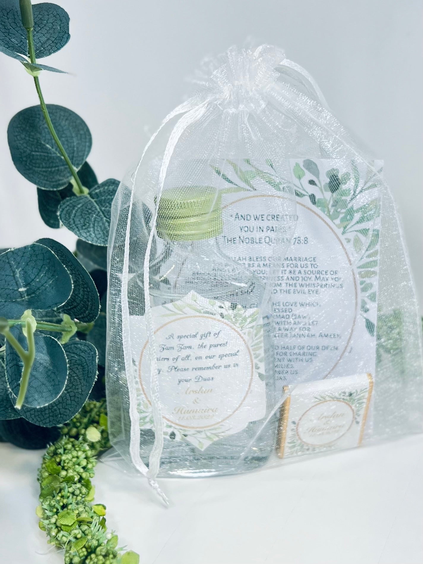 Organza Gift Favour Set