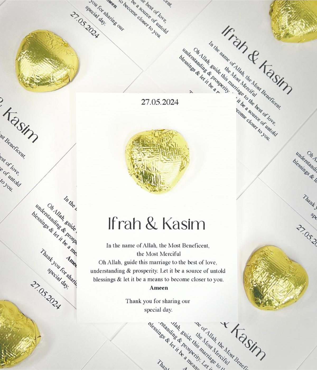 Linen Textured Card
