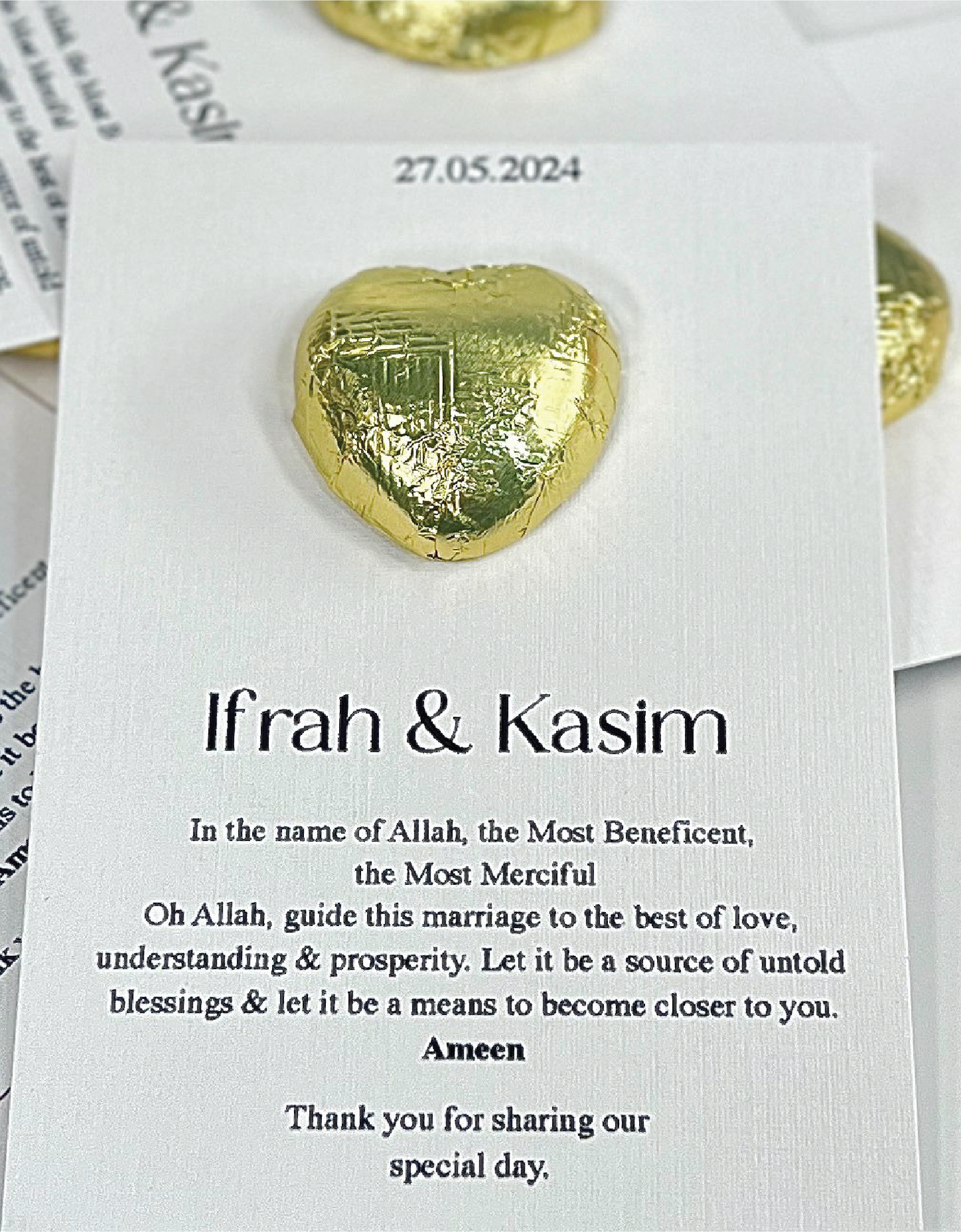 Linen Textured Card