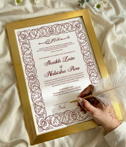 Amayalina Nikka Certificate